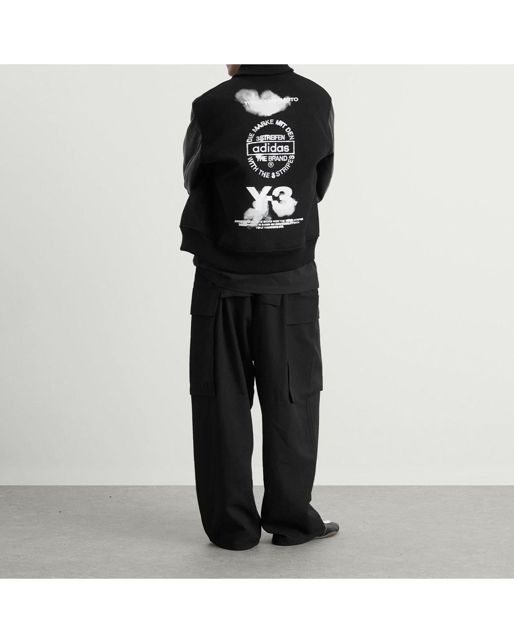 Y-3 Varsity Jacket in Black for Men | Lyst UK