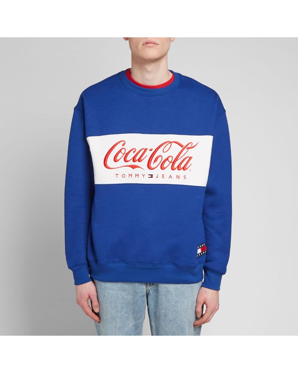 Tommy Hilfiger Denim X Coca-cola Crew Sweat in Blue for Men | Lyst