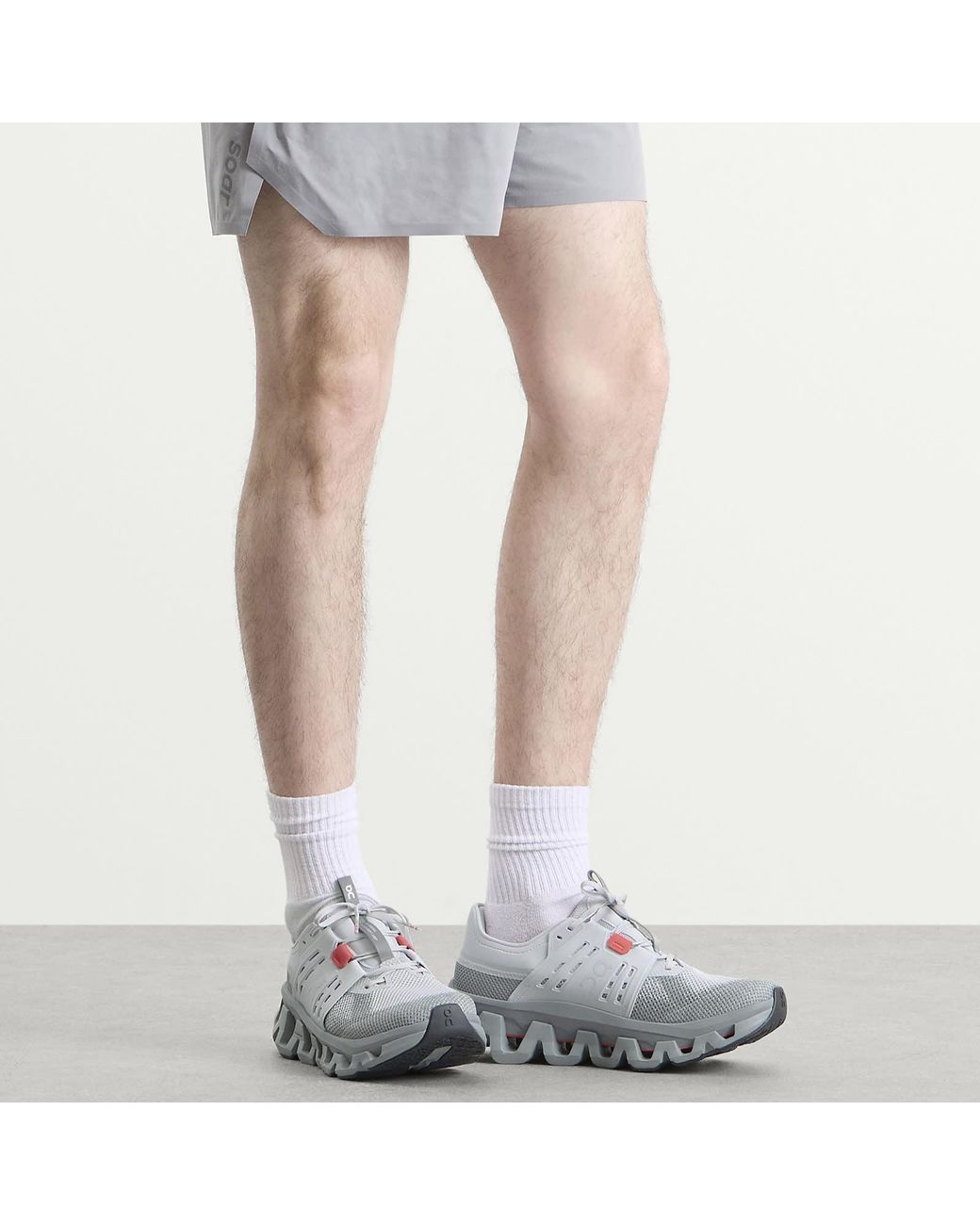On Shoes Gray Cloudswift Amp Sneaker for men