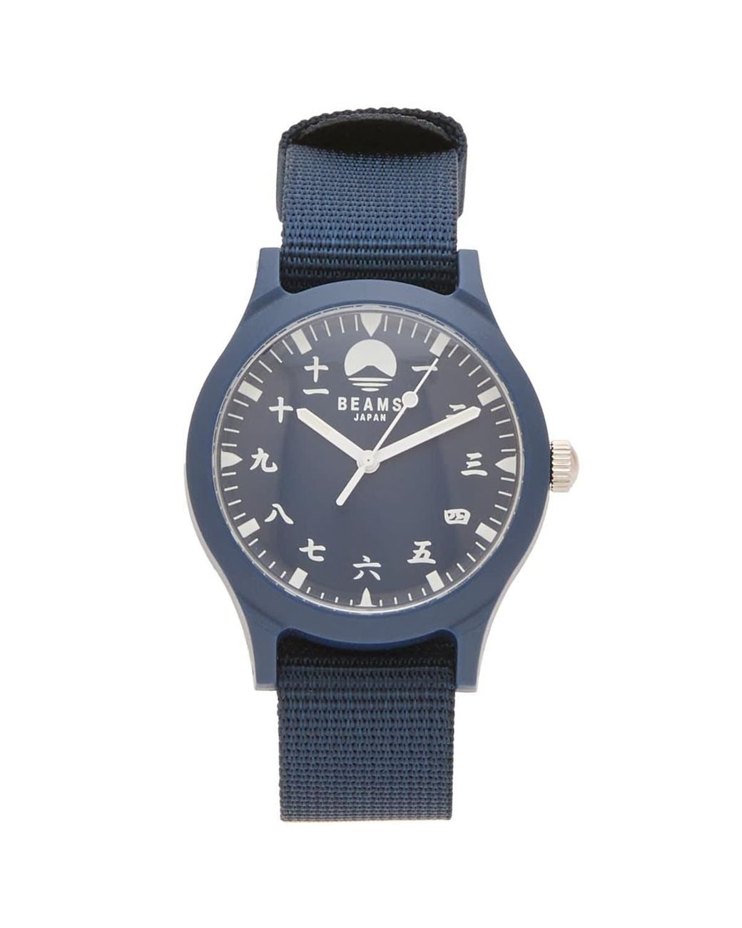 BEAMS Japan Blue Kanji Number Wrist Watch