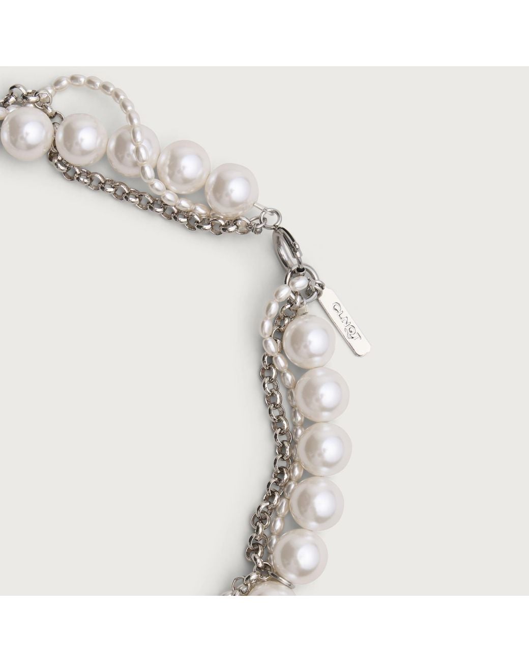 Justine Clenquet White Nicole Choker