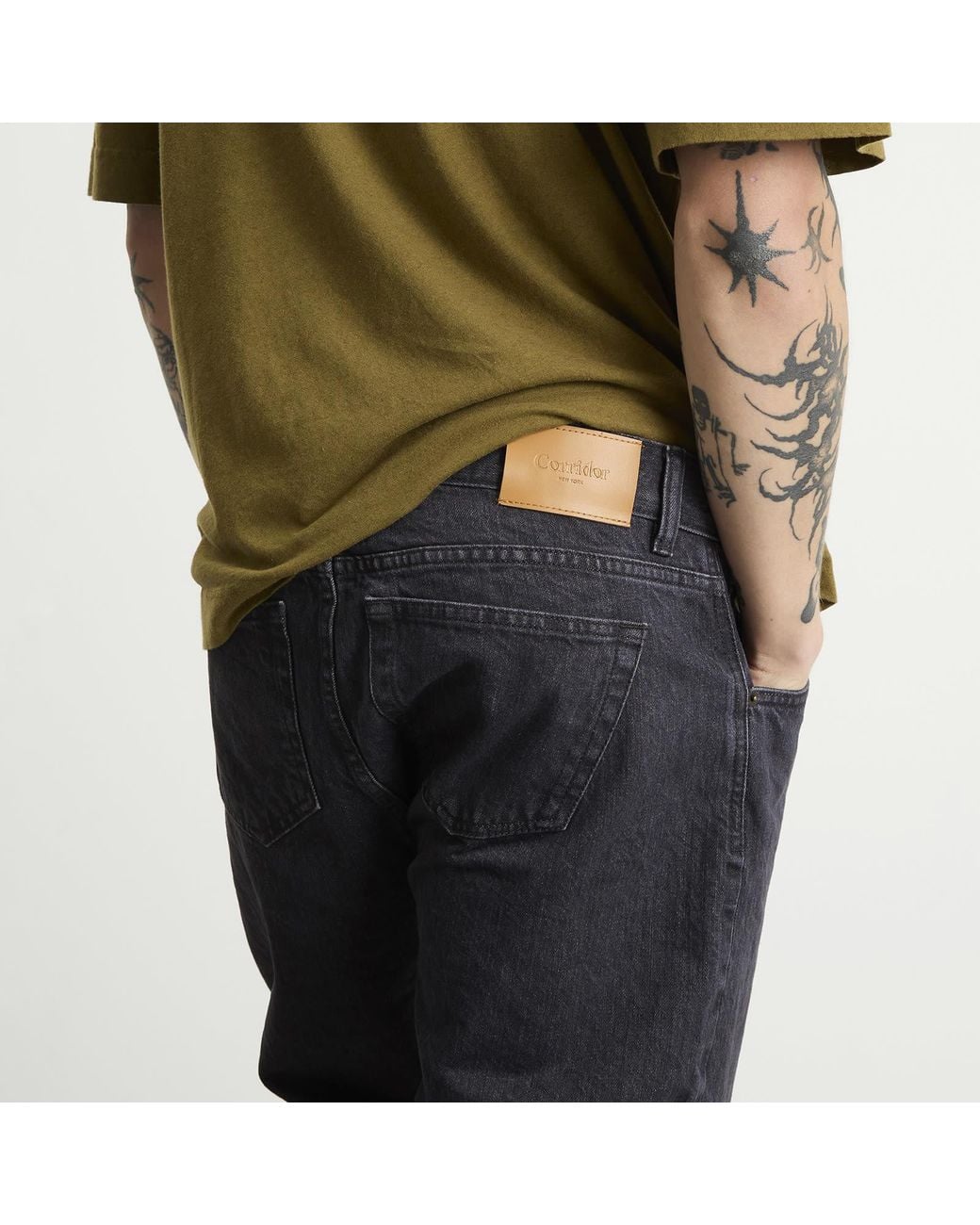 Corridor NYC Blue Washed Jean for men