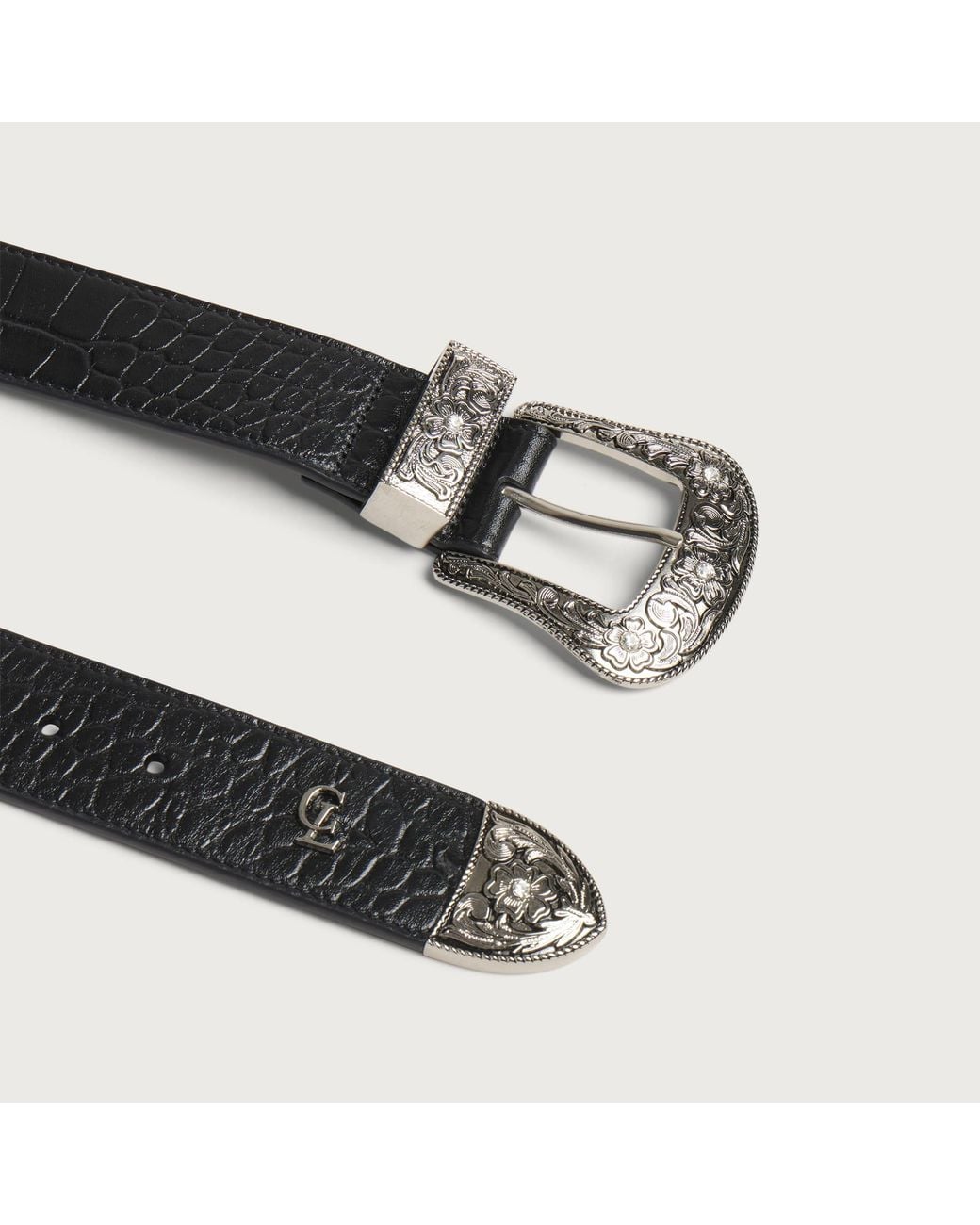 Common Lines Black Outlaw Belt for men