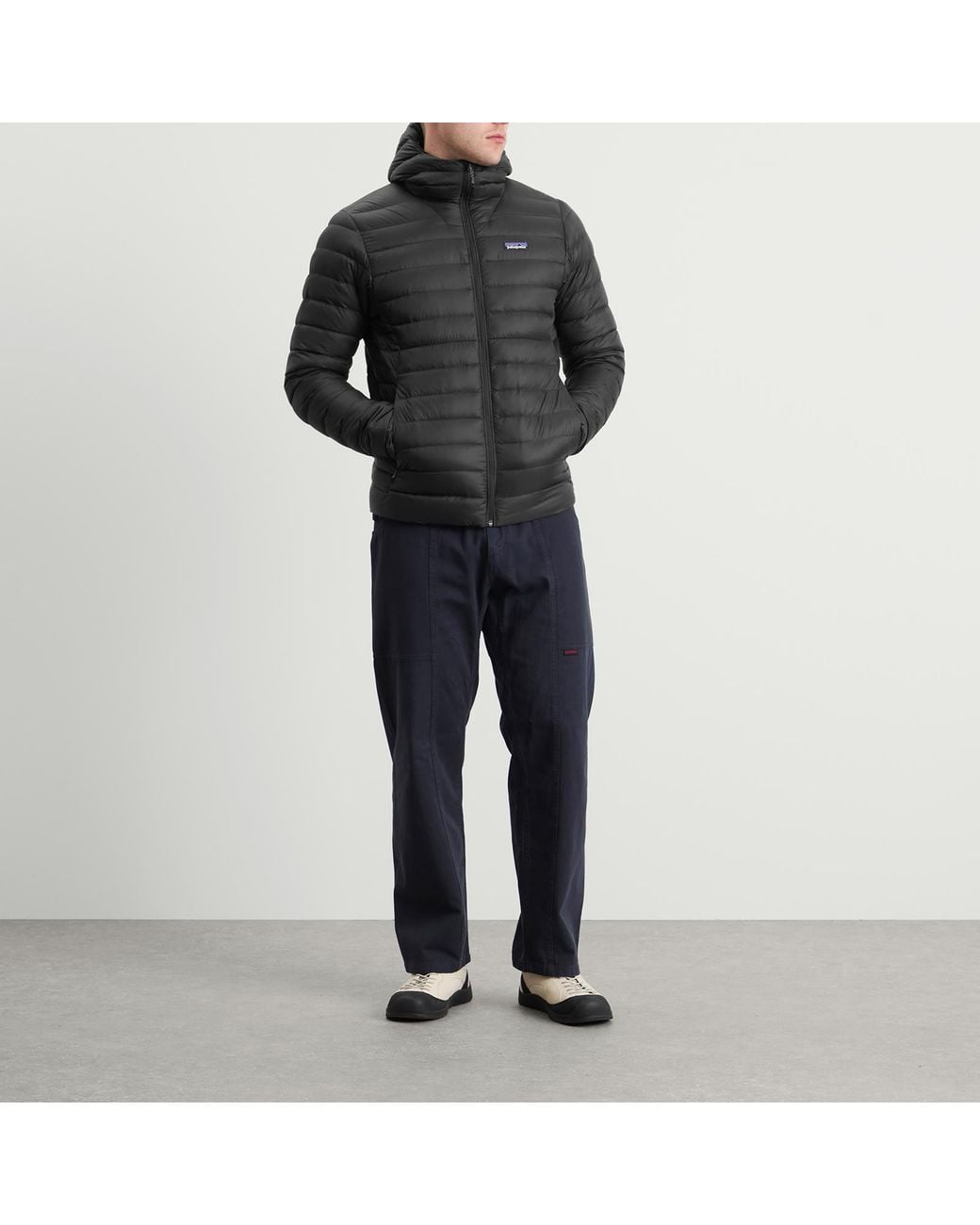 Patagonia Black Down Sweater Hoodie for men