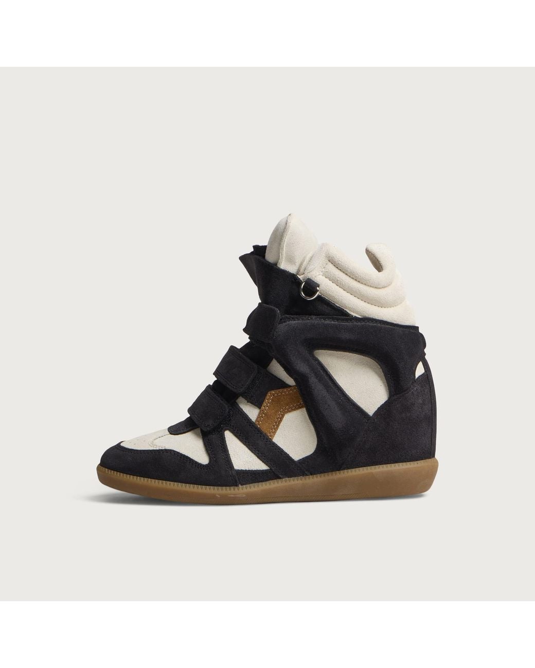Isabel Marant Black Bekett Platform Sneaker