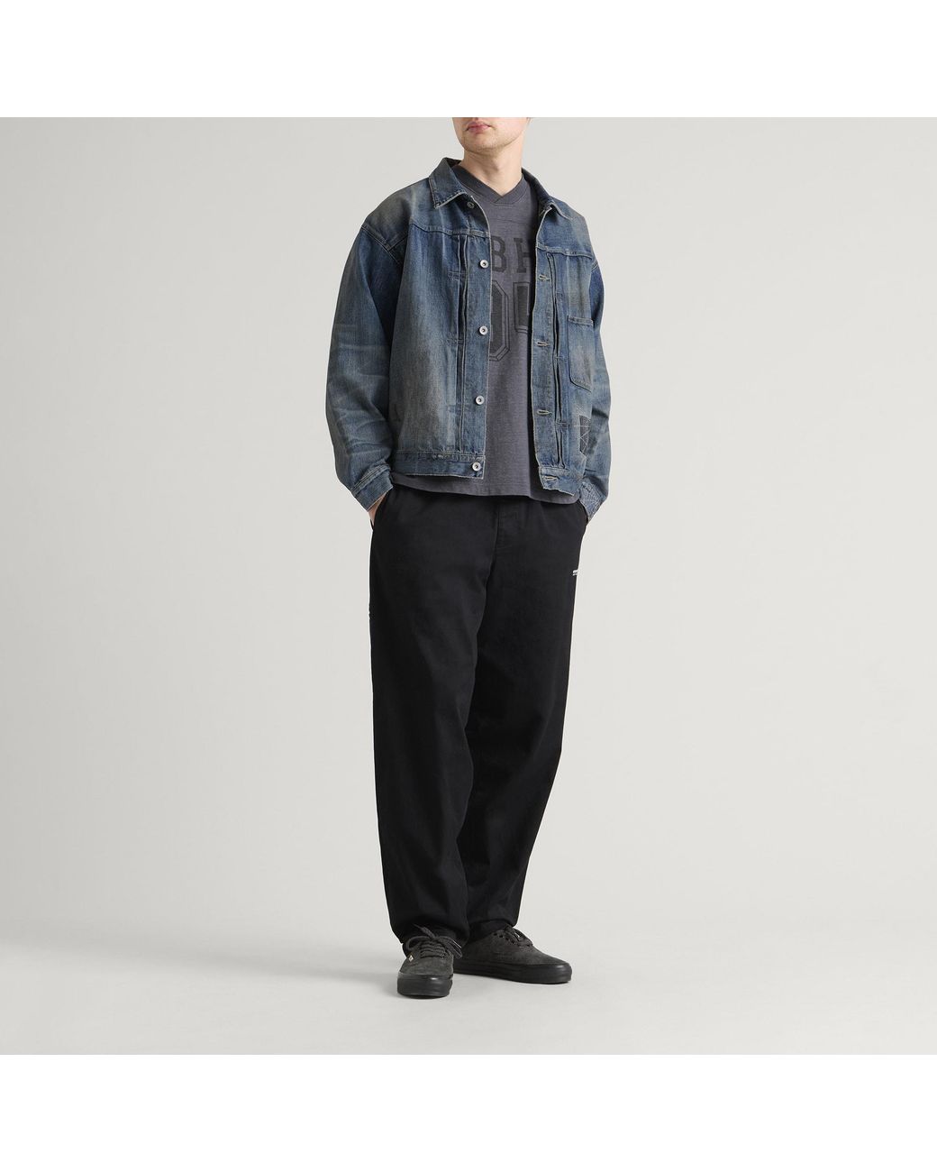 Neighborhood Blue Savage Denim Type-1 Jacket for men
