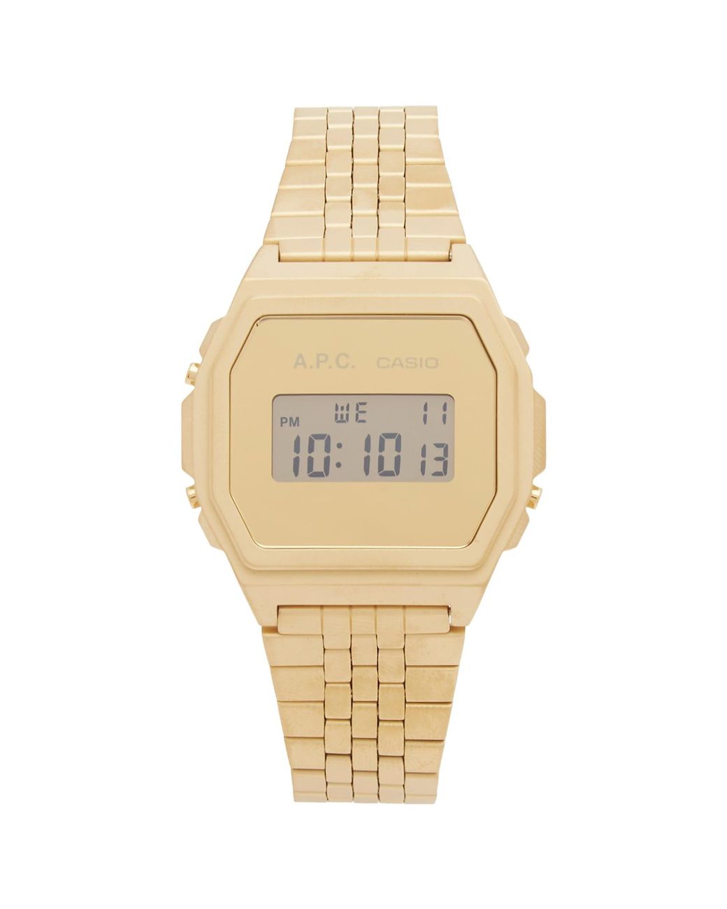 A.P.C. X Casio Montre Watch in Metallic | Lyst UK