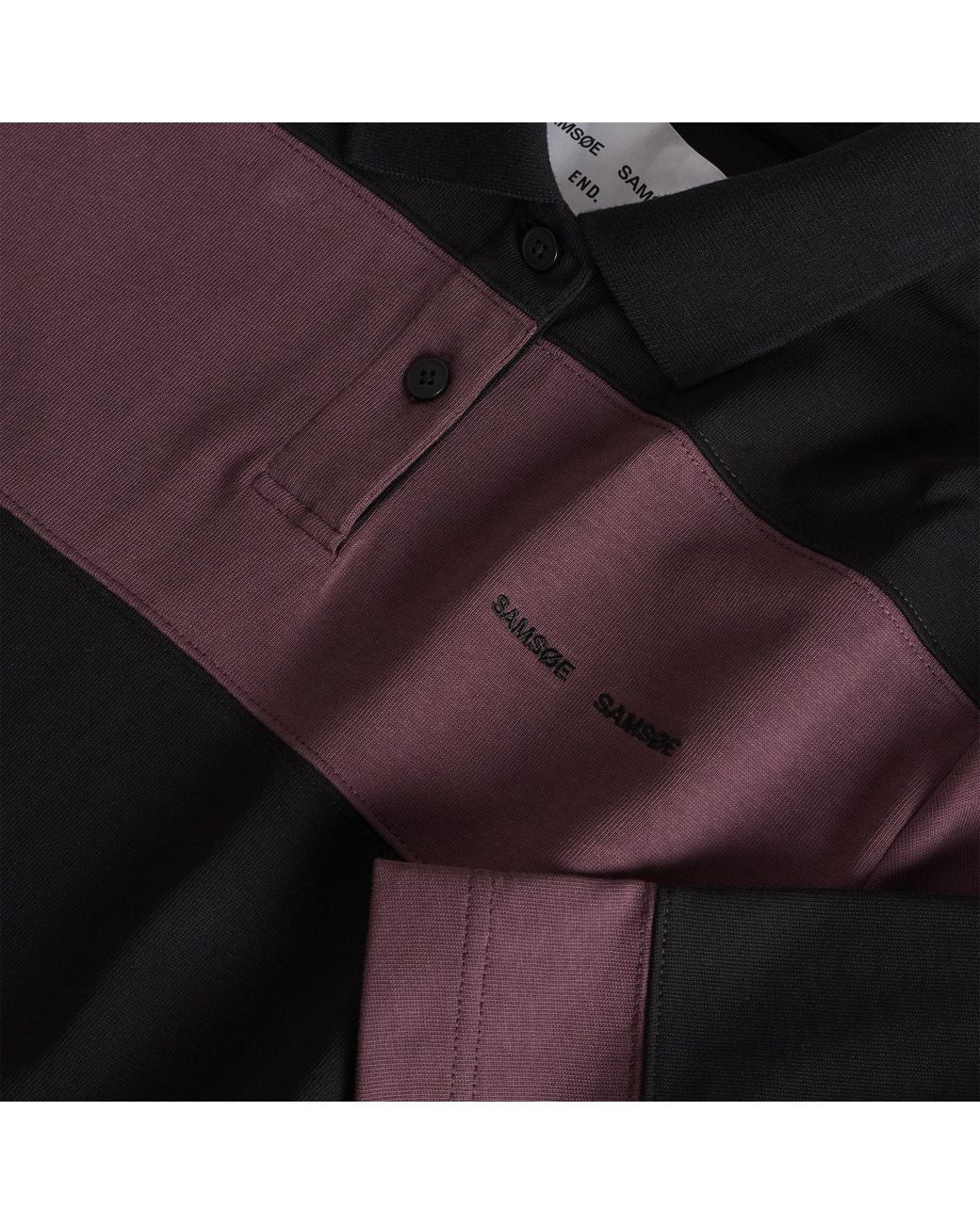 Samsøe & Samsøe Multicolor End. X Sadovan Long Sleeve Polo
