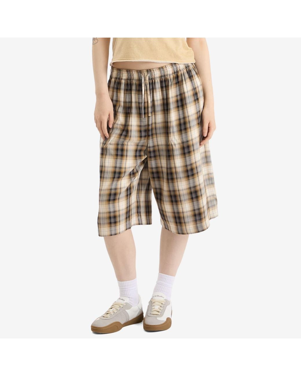 Acne Natural Shorts