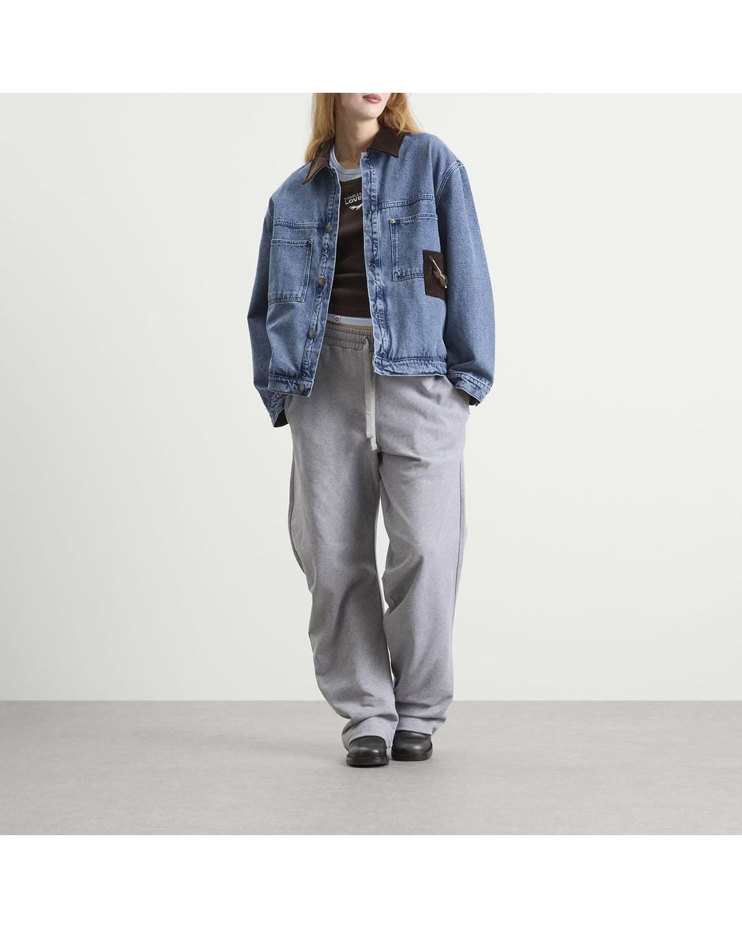 Charles Jeffrey Gray Topsy Turvy Joggers