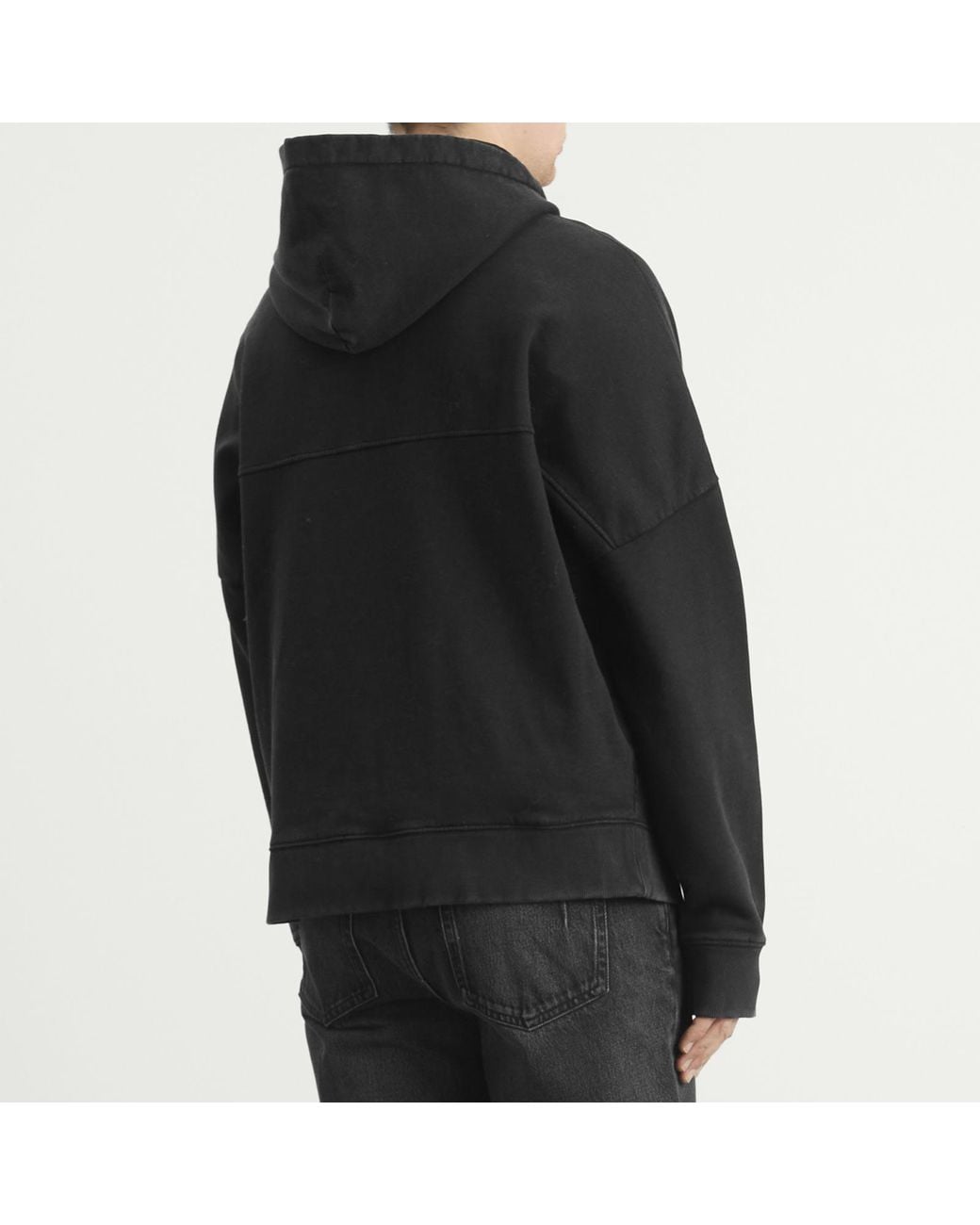 Won Hundred Black Staff Hoodie for men