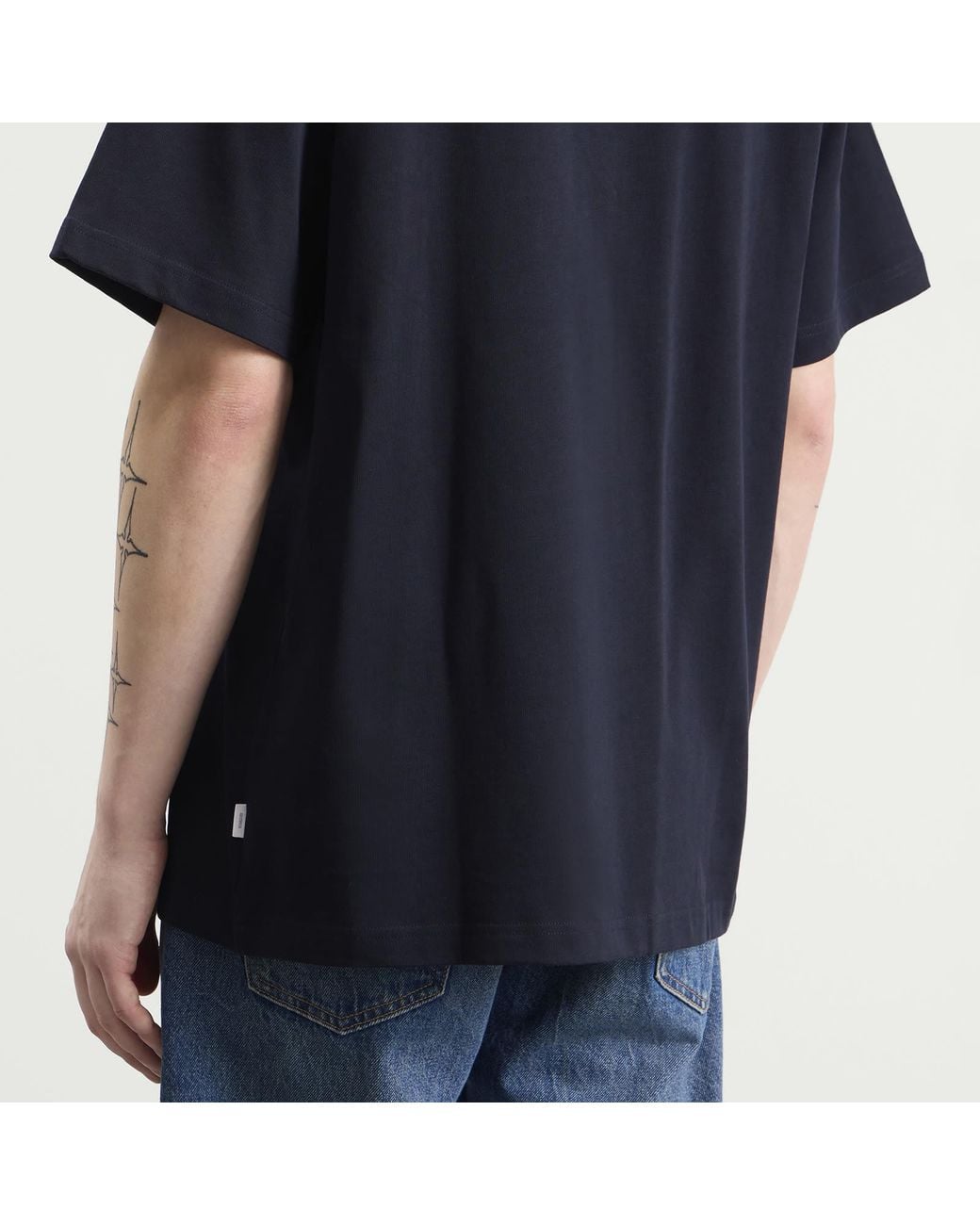 Norse Projects Blue Standard Heavyweight T-Shirt for men