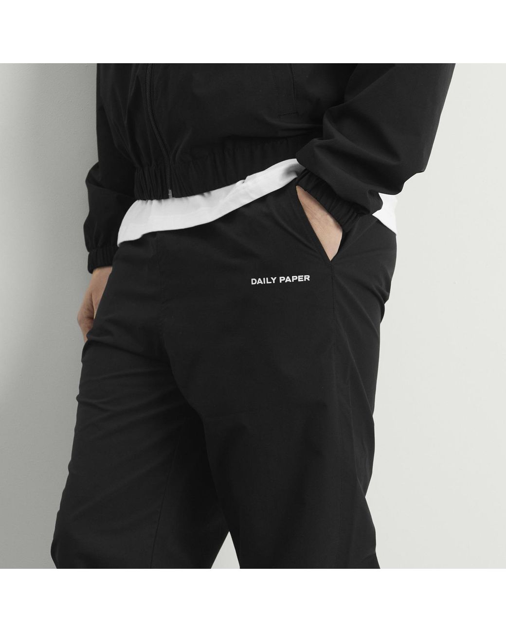 Daily Paper Black Eward Pants for men