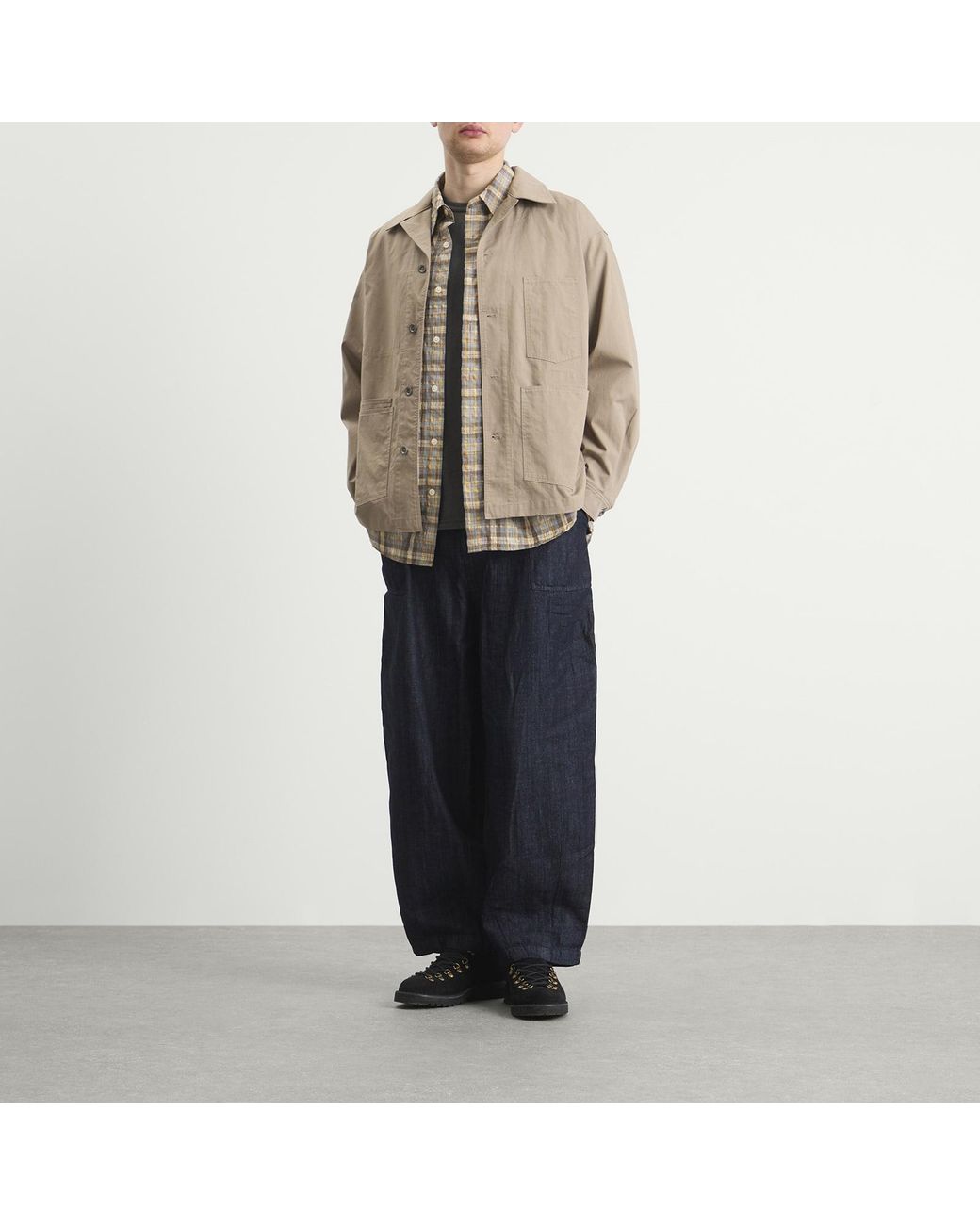 FRIZMWORKS Blue Denim Balloon Pants for men