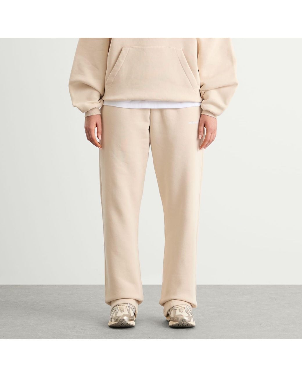 MKI Miyuki-Zoku Natural Uniform Wide Leg Joggers