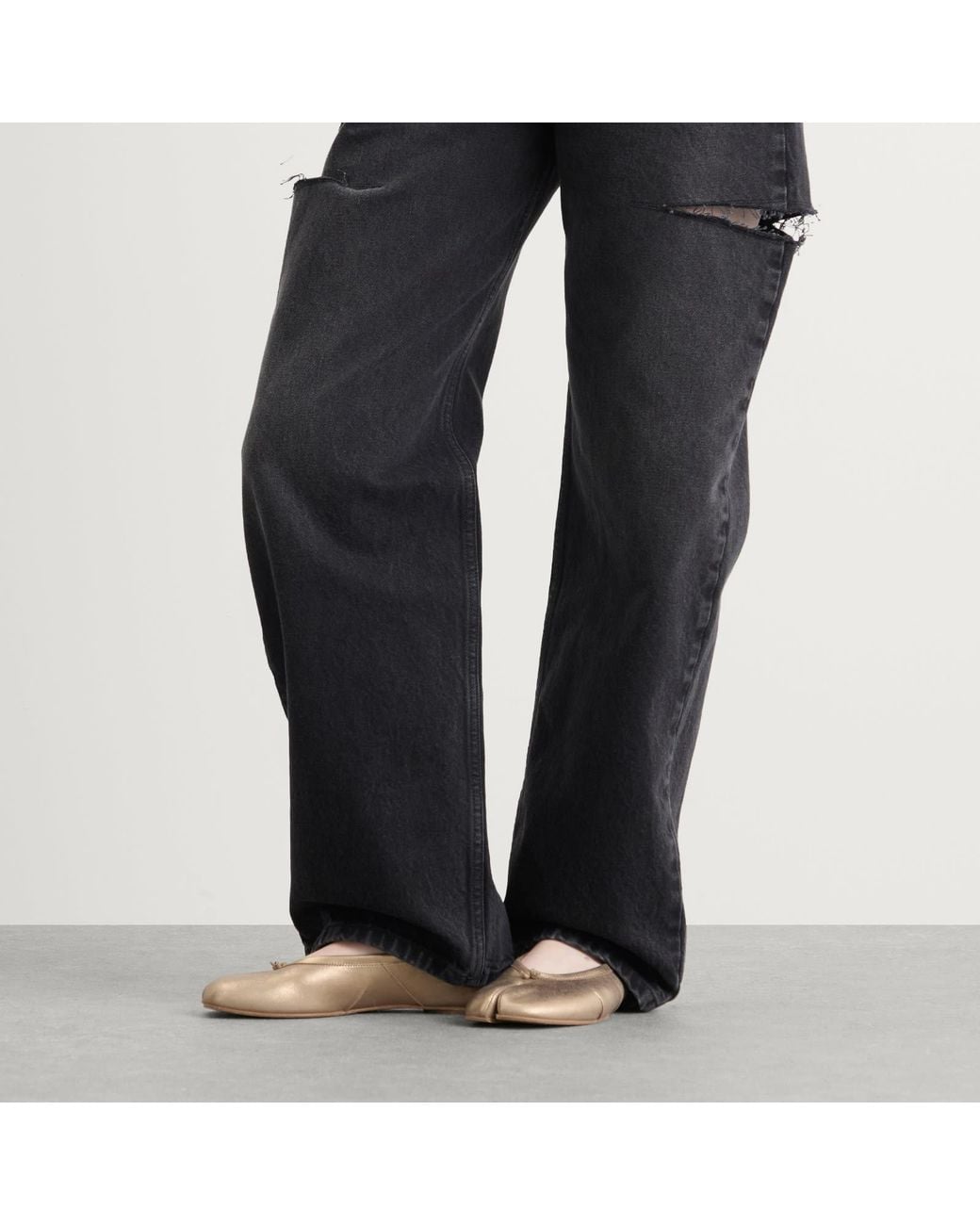 Maison Margiela Natural Tabi Ballerina