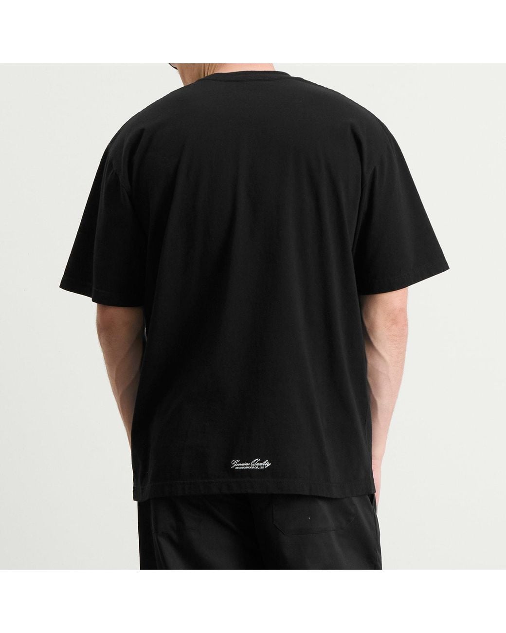 Neighborhood Black Ss-1 Classic Logo T-Shirt for men