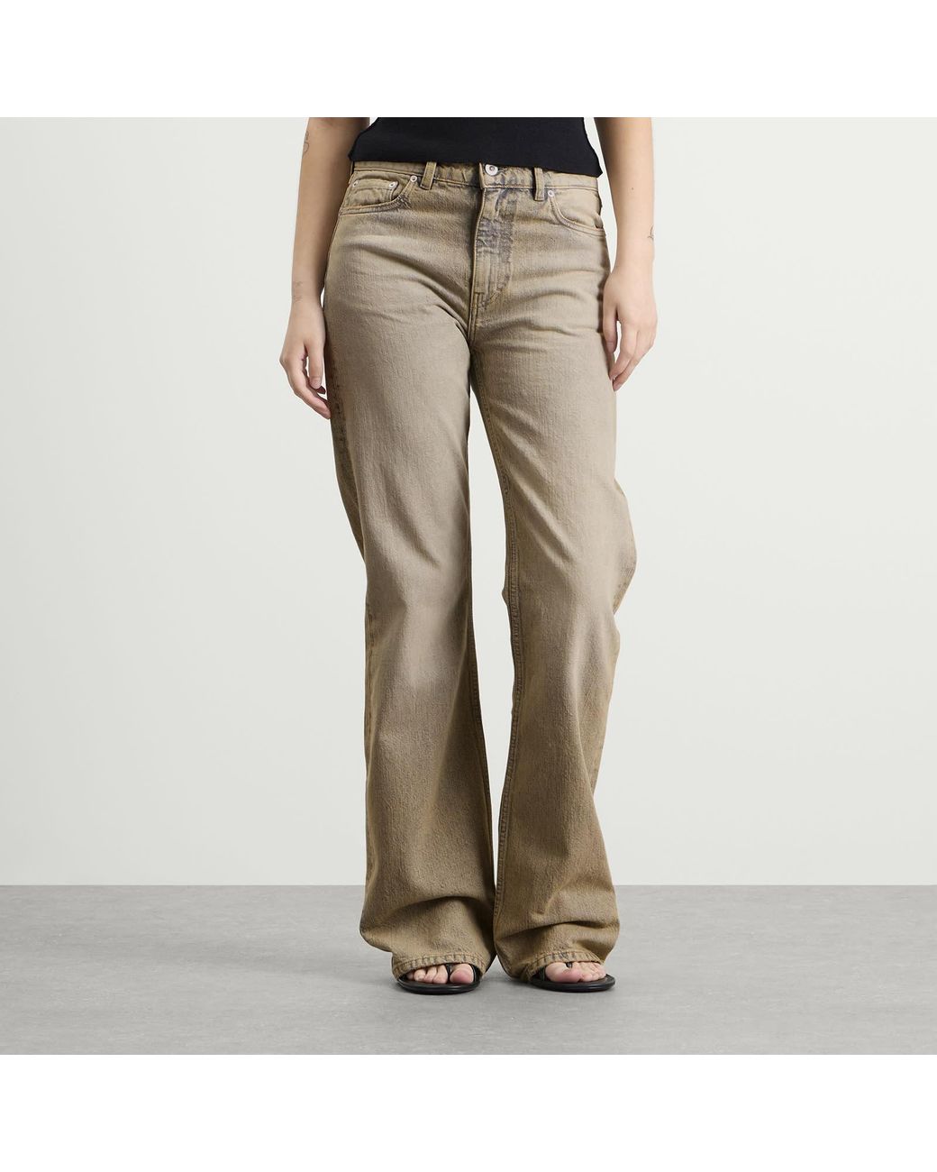 Our Legacy Gray Boot Cut Jeans