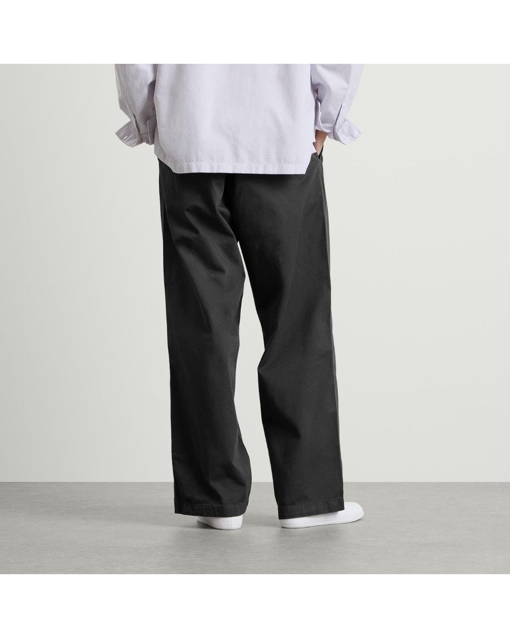 END. Black Spin Trouser