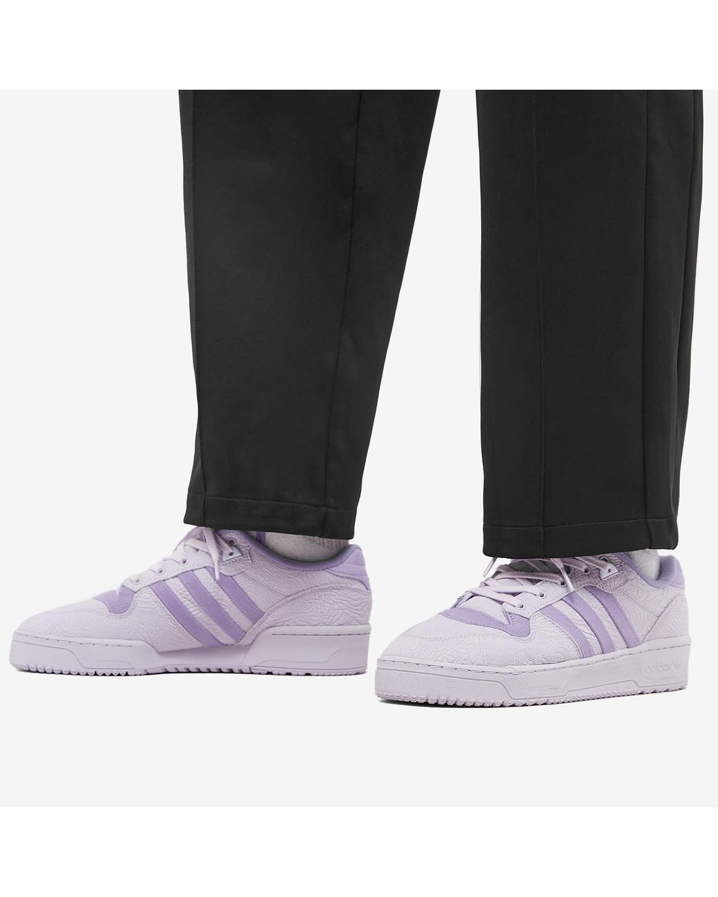 adidas Rivalry Low Tr Sneakers in Purple for Men | Lyst