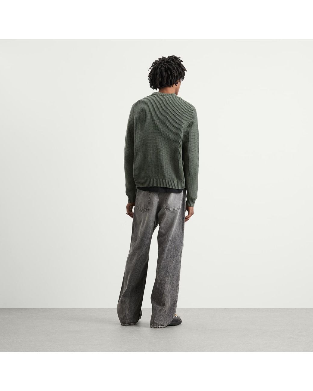 Ronning Green Everyday Fisherman Sweater for men