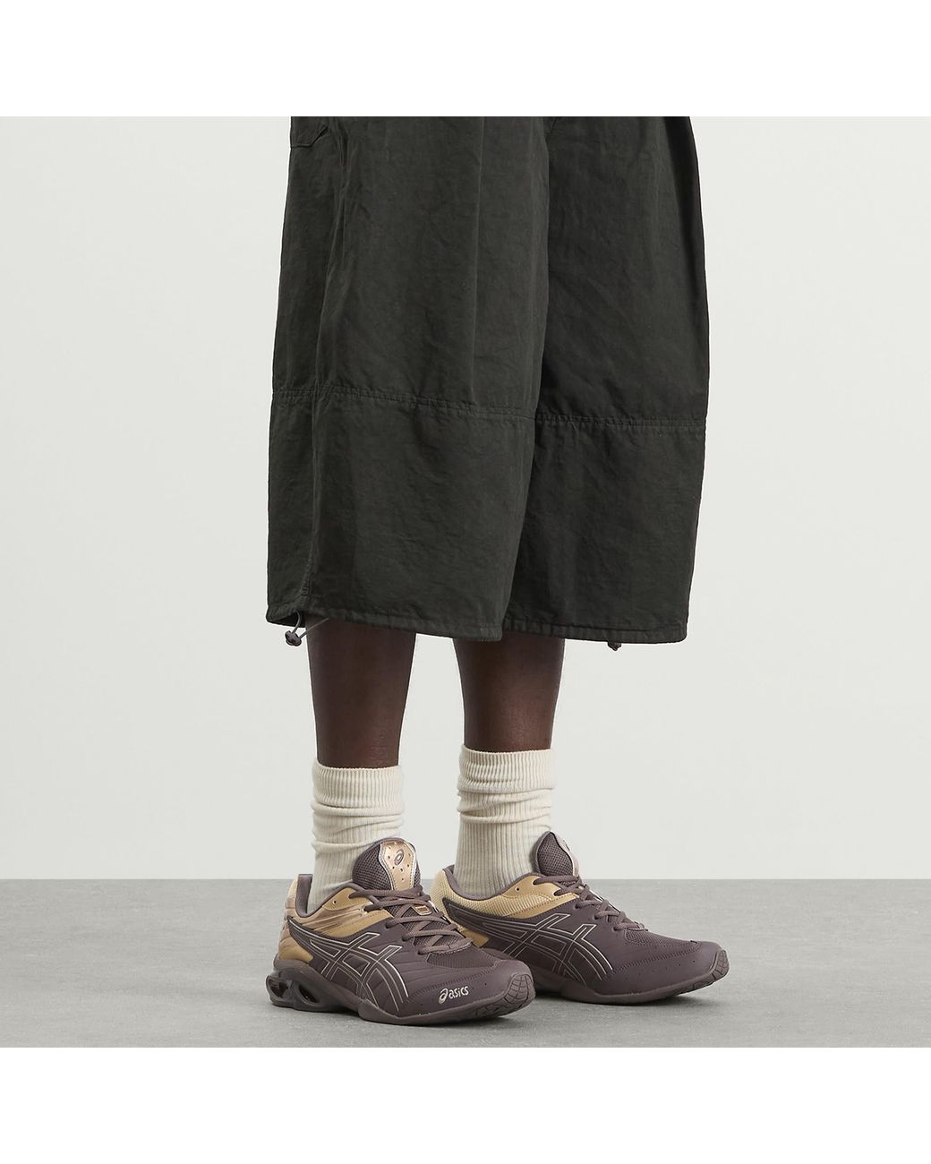 Asics Brown Gel-Kinetic Fr Sneaker