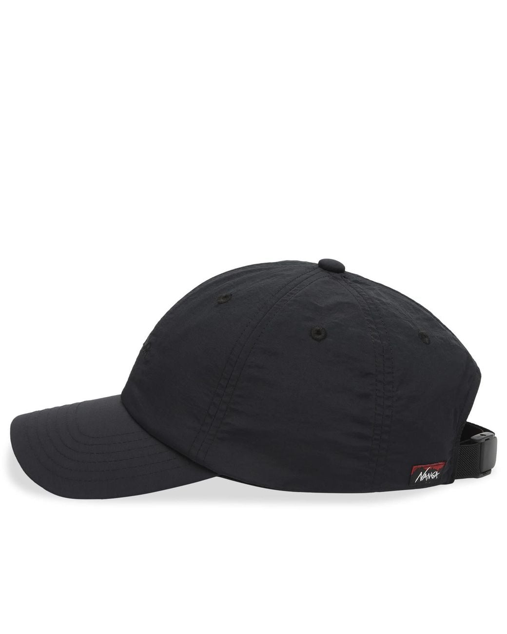 NANGA Nylon Tusser Baseball Cap in Black for Men | Lyst UK