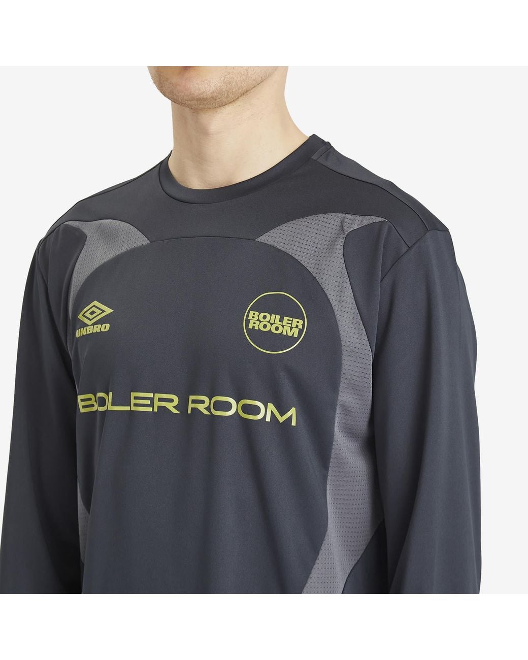 BOILER ROOM X Umbro Long Sleeve Football Shirt in Blue for Men | Lyst