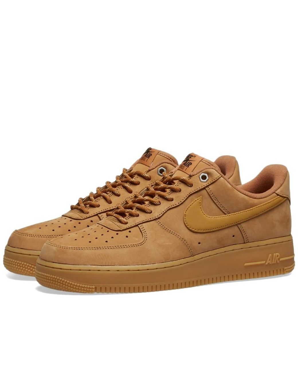 Nike Leather Air Force 1 '07 Wb in Brown for Men | Lyst