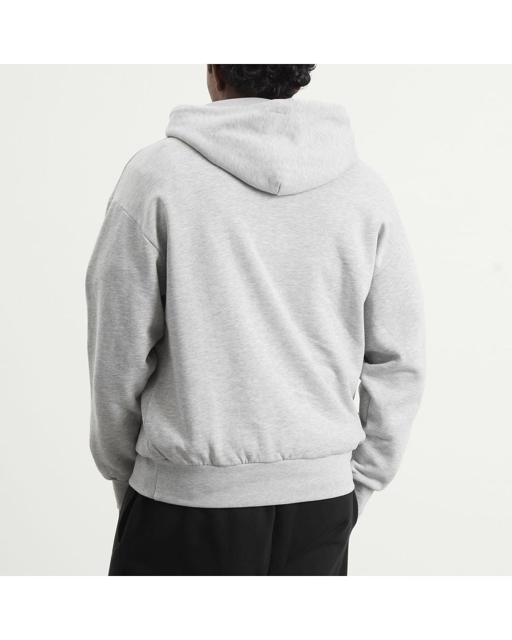 No Problemo Gray Mini Problemo Hoodie for men