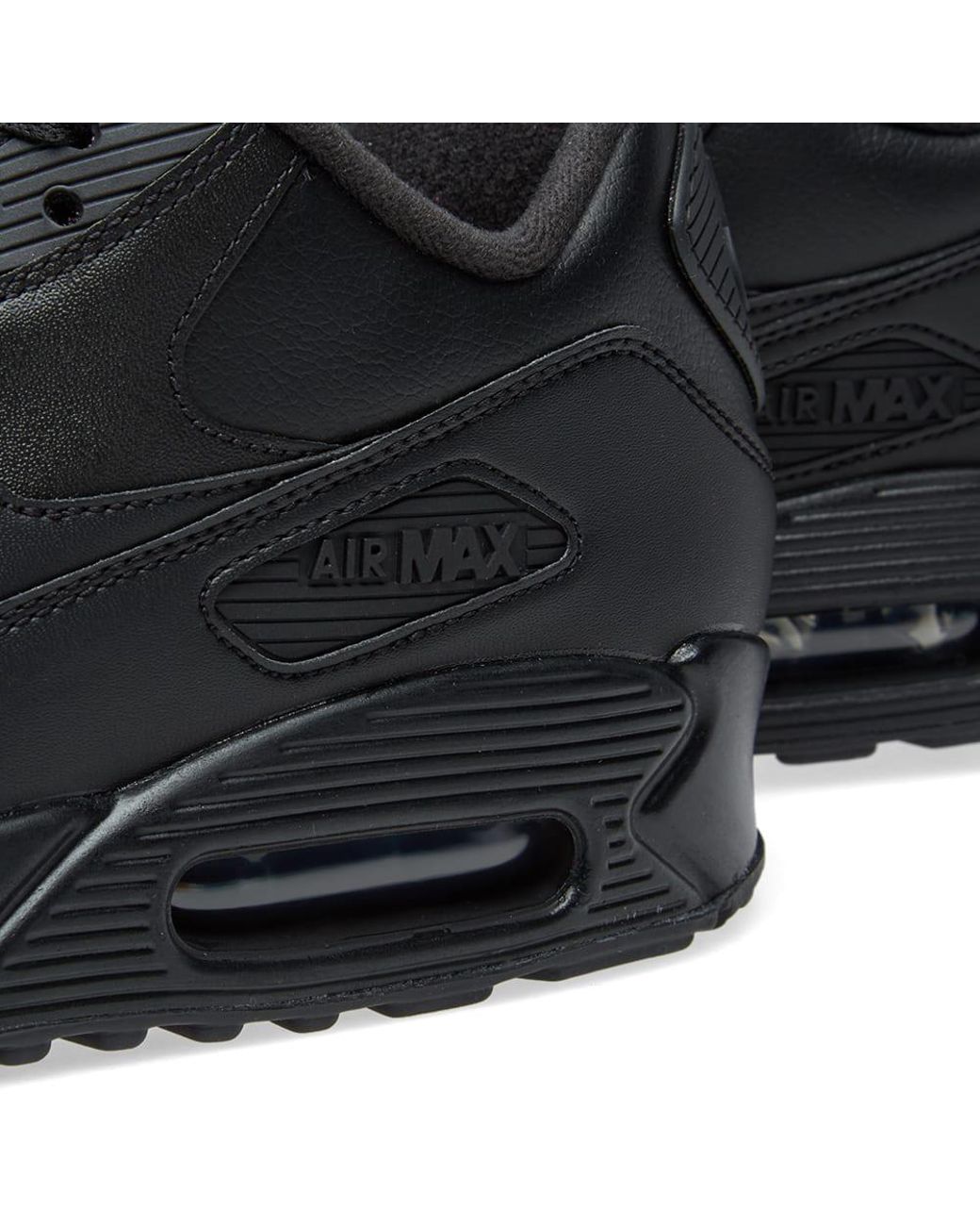 black leather airmax