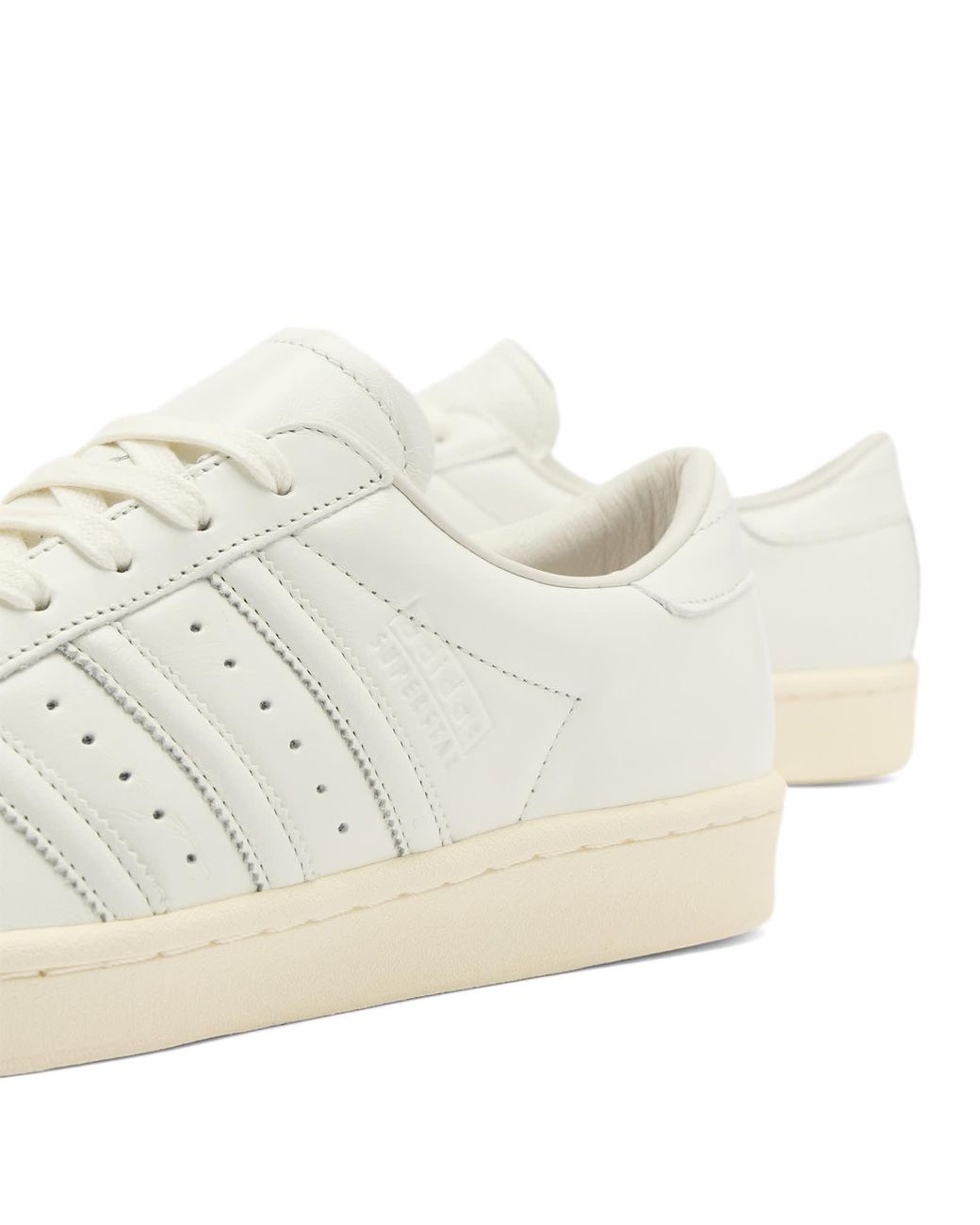 Adidas White Superstar Vintage Sneaker