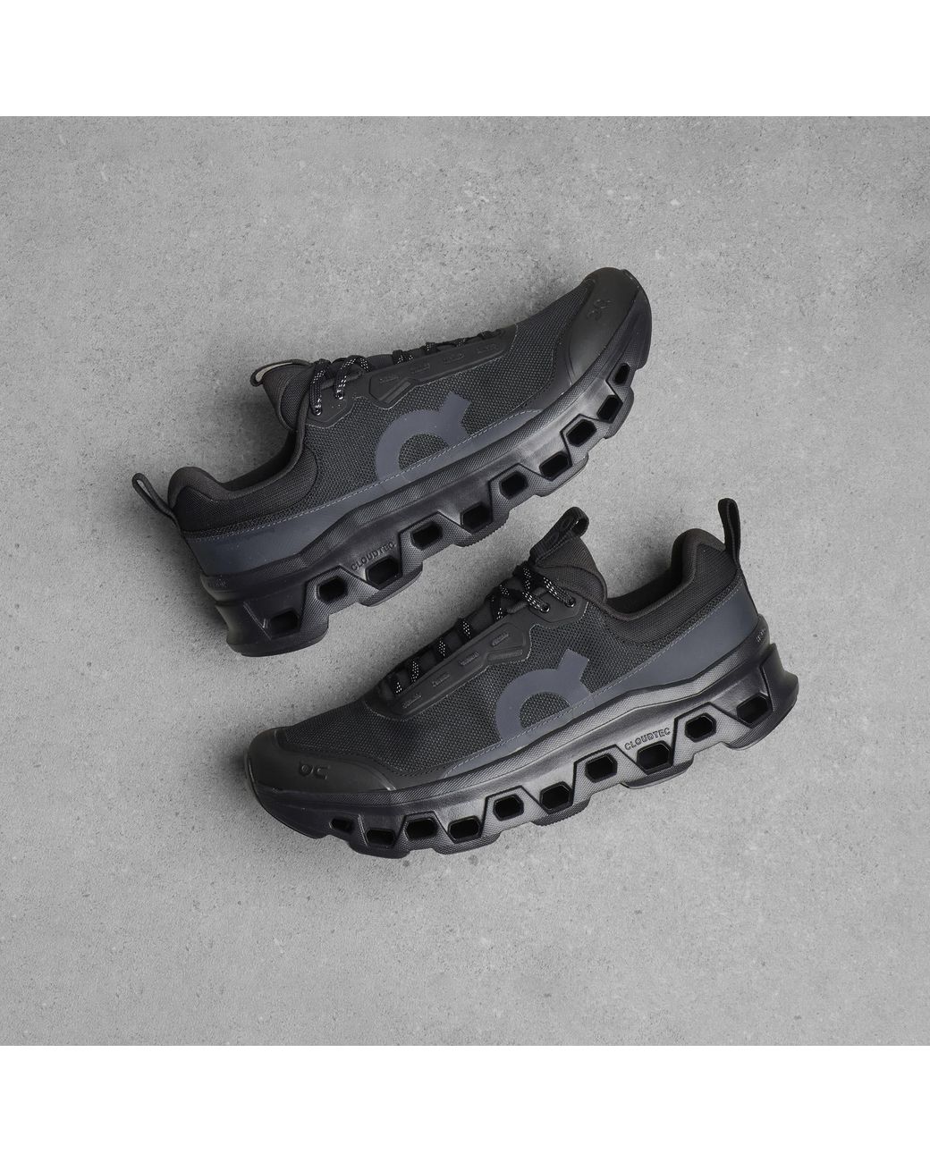 On Shoes Black Cloudmster 1 Wp Sneaker for men