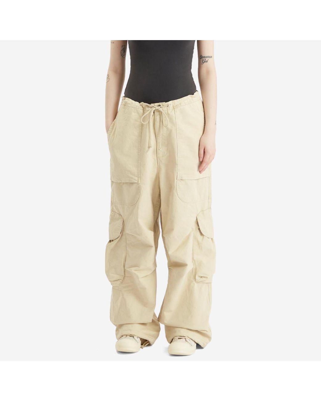 Entire studios Freight Cargo Trousers in Natural | Lyst Entire studios Freight Cargo Trousers in Natural | Lyst