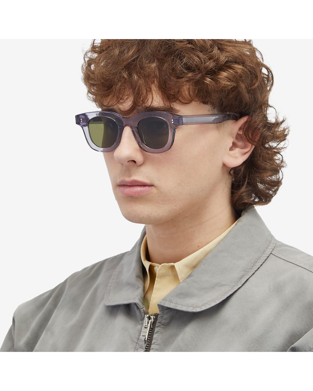 AKILA White Apollo Sunglasses for men