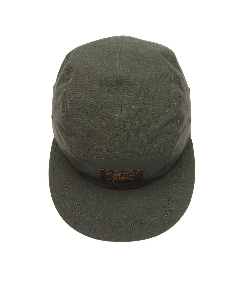 WTAPS T-5 03 Ripstop 5 Panel Cap in Green for Men | Lyst