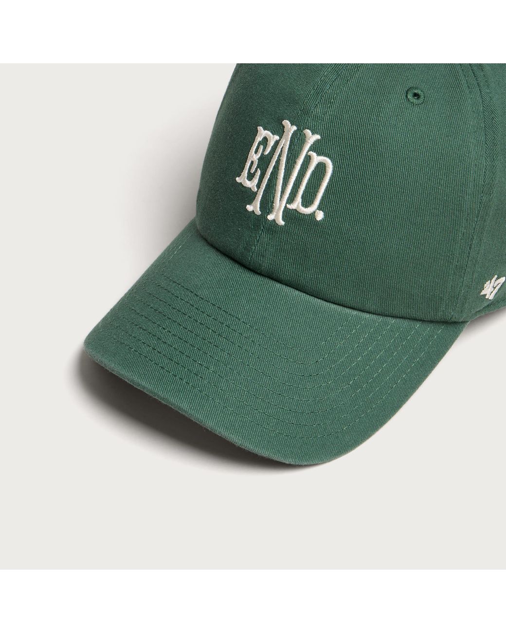 END. Green Monogram Clean Up Cap