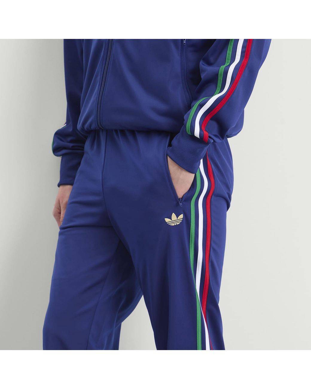 adidas Firebird Track Pant in Blue for Men | Lyst