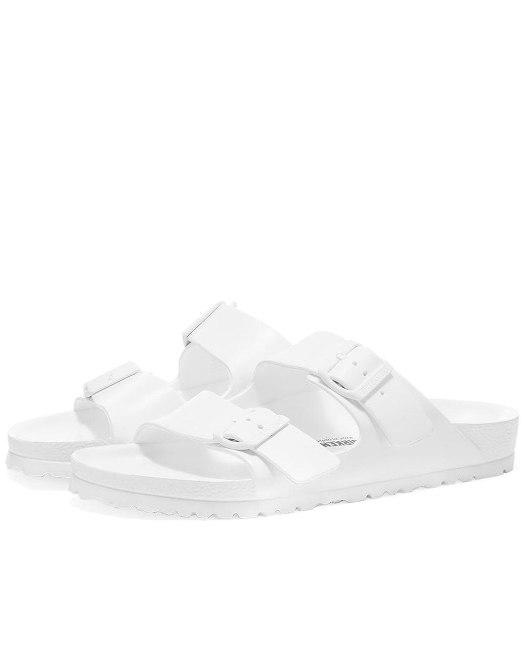 birkenstock arizona eva white flat sandals