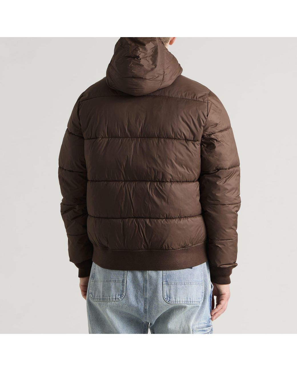 Big Rock Candy Mountaineering Brown Alpine Puffer Jacket for men