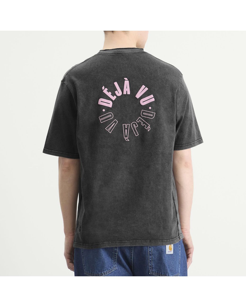 ACMH by Magic Castles Black Deja Vu T-Shirt for men