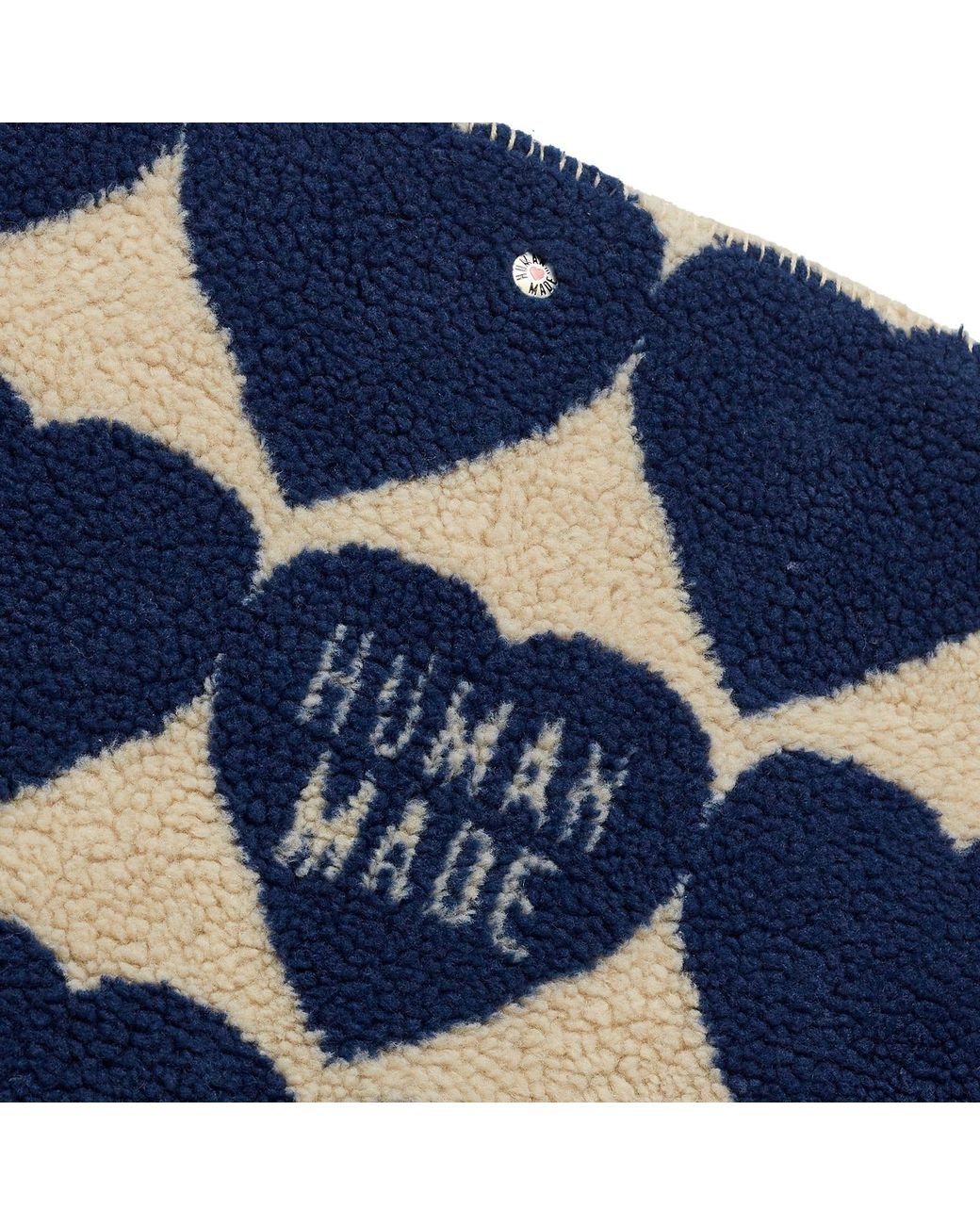 Human Made Heart Fleece Blanket in Blue for Men | Lyst UK