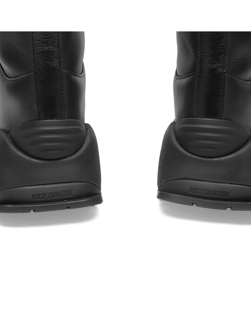 Adidas Black X Willy Chavarria Forum Boot Mid Sneaker