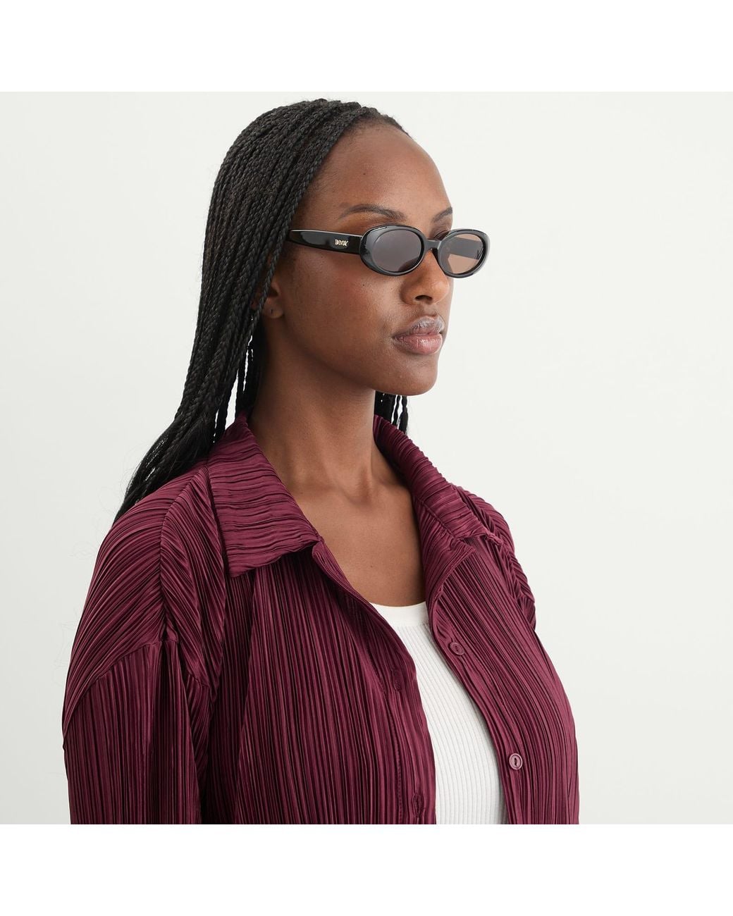 DMY STUDIOS Brown Valentina Sunglasses