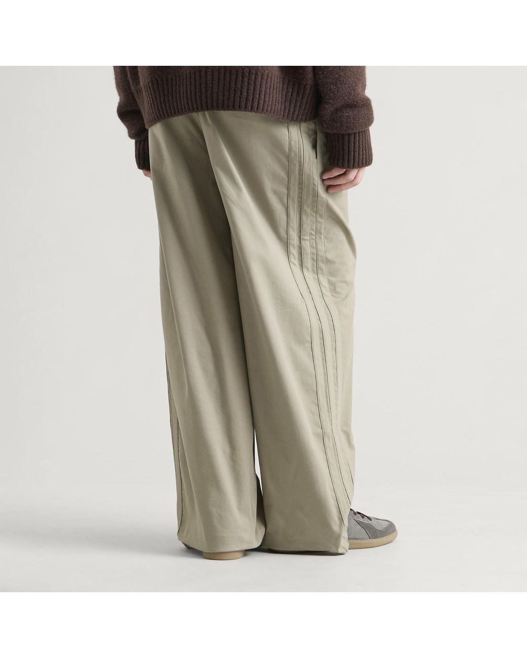 Adidas Green Pleated Pant for men