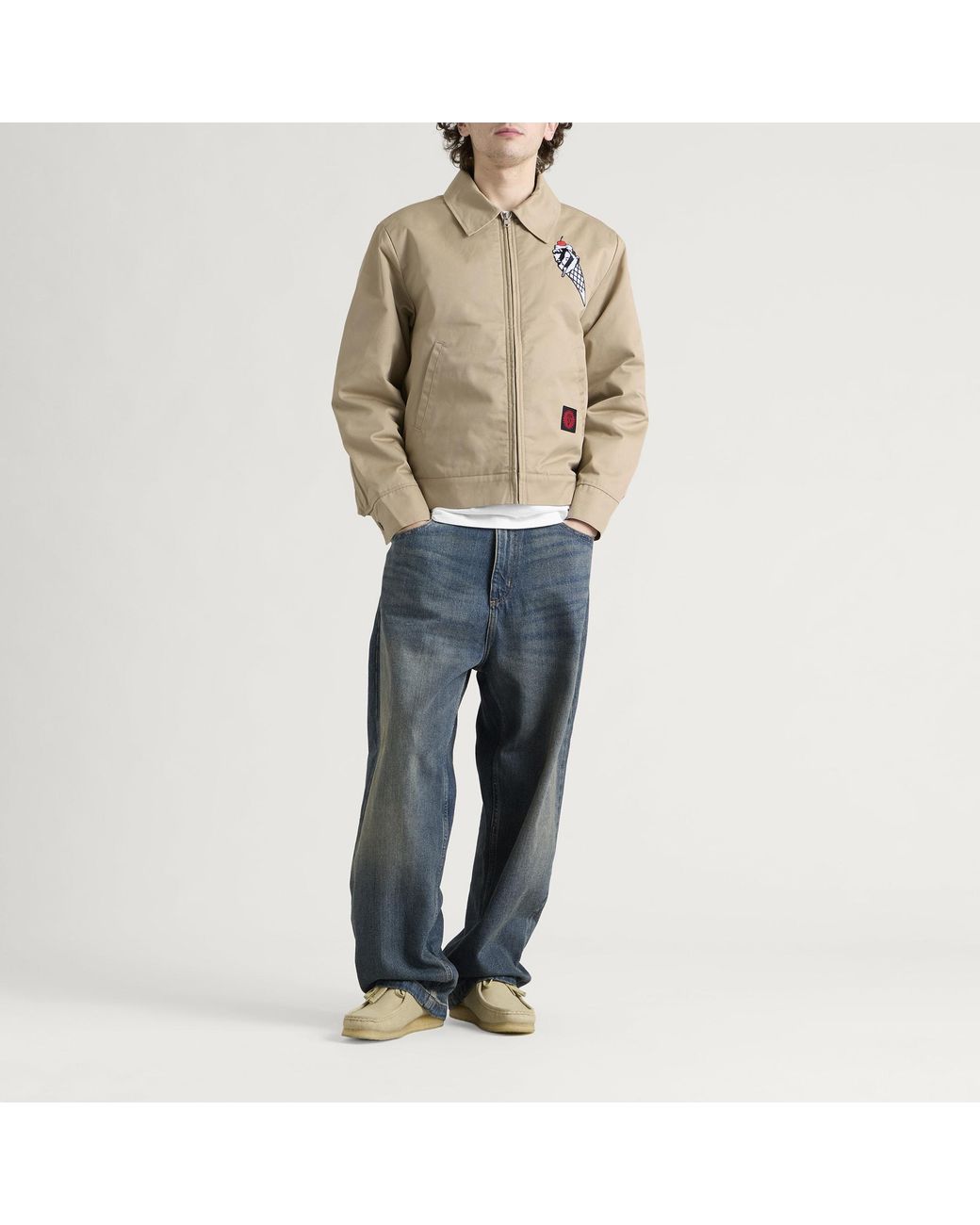 ICECREAM Natural Cone Embellished Work Jacket for men