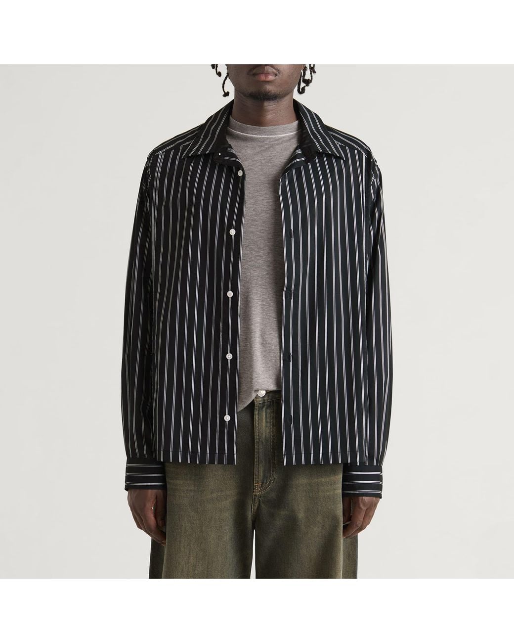 Samsøe & Samsøe Black End. X Saarch Kx Shirt for men