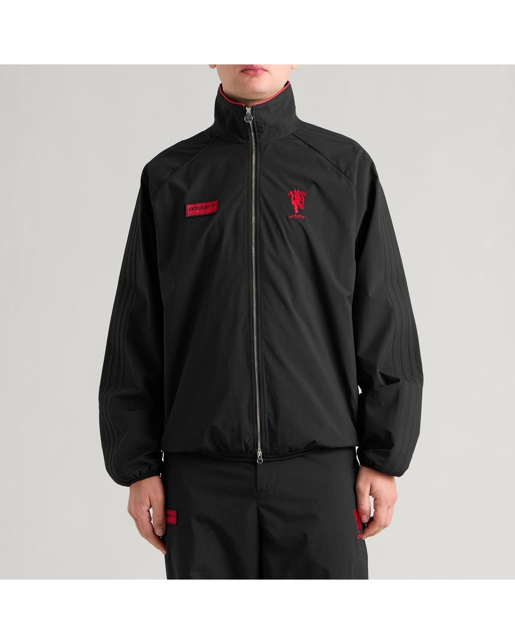 Adidas Black Spezial Manchester United Fc Track Top for men