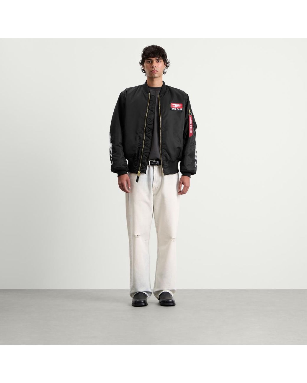 Alpha Industries Black End. X Ma-1 Bomber Jacket
