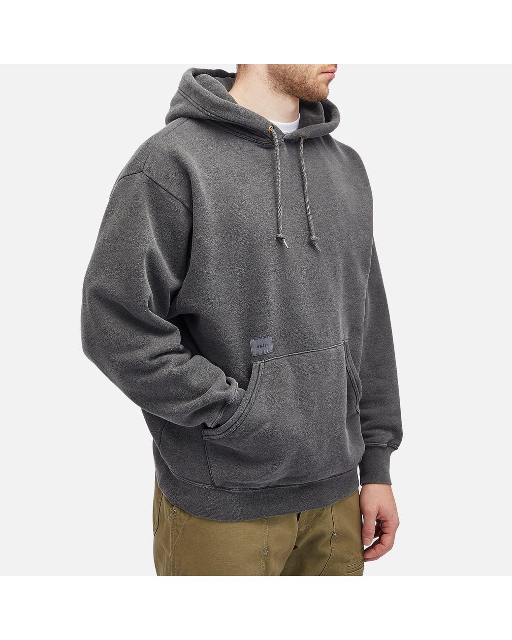 関税込【WTAPS】17 Garment Dyed Hoodie WTAPS Men's 17 Garment Dyed Hoodie in Olive Drab WTAPS